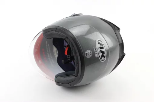 Шлем открытый с очками AK-720, серый, ШОЛОМИ, YQ-330715