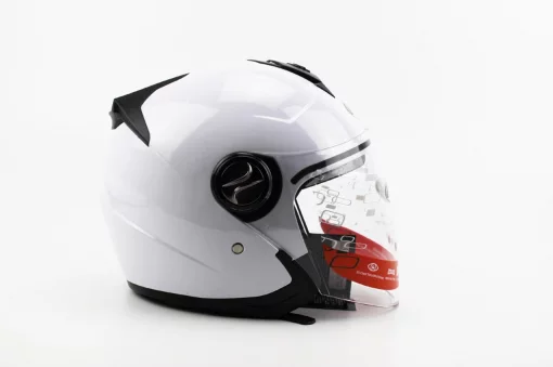 Шолом відкритий з окулярами AK-720, білий, ШОЛОМИ, YQ-330716