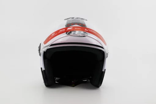 Шолом відкритий з окулярами AK-720, білий, ШОЛОМИ, YQ-330716