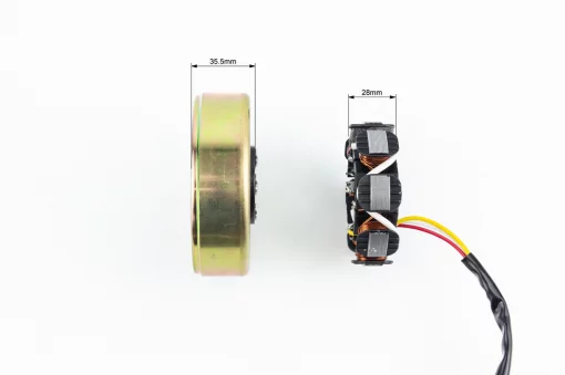 Магнето в сборе (8 катушек), 50-100сс 4Т, YQ-309544