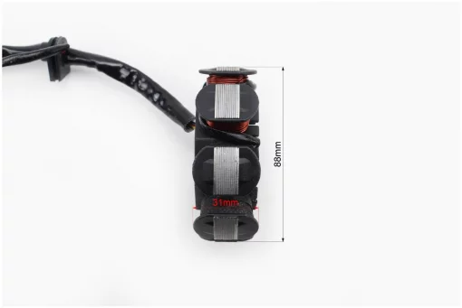 Статор магнето (генератора) (8 катушек разъем "мама 2+2") высота 31мм, 50-100сс 4Т, YQ-309577