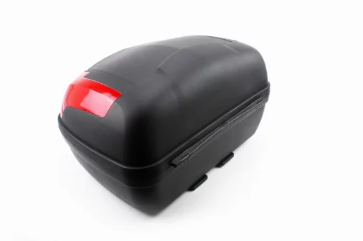 Кофр большой (пластмассовый) 550x420x320мм, крепл. быстросъёмное, чёрный матовый YM-0889, КОФРИ, YQ-330887