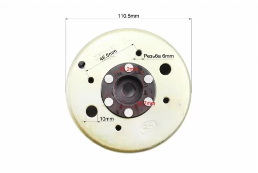 Ротор магнето (магнит) для статора на 8 катушек, 50-100сс 4Т, YQ-309623