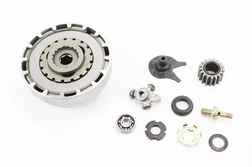 Сцепление трёхдисковое в сборе (корзина) Active 110cc-"автомат"+12 деталей, ACTIVE, YQ-320195