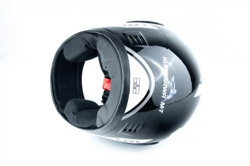 Шлем интеграл HF-101 S, чёрно-белый Q237-W, ШОЛОМИ, YQ-330980