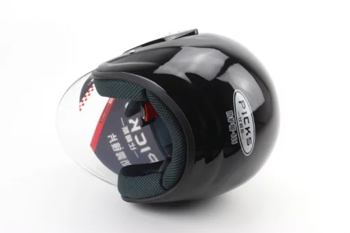 Шлем открытый АТ-666, чёрный (возможны дефекты покраски), ШОЛОМИ, YQ-330987