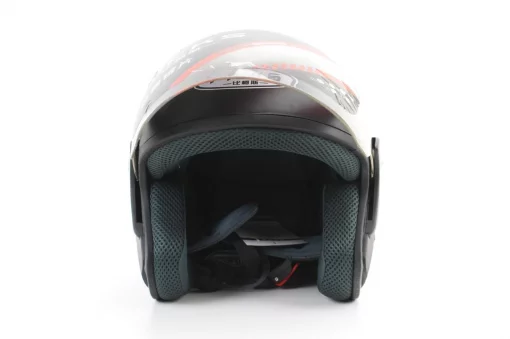 Шлем открытый АТ-666, чёрный матовый (возможны дефекты покраски), ШОЛОМИ, YQ-330988