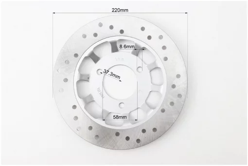 Диск тормозной передний тип 1, STORM, YQ-317026