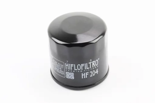 Фільтр оливний HF204 (M20x1,5) Honda CB/CBF 500/600/1000, Kawasaki ZX 600/636, Yamaha YZF-R1/R6, Kawasaki KVF360/650/700, Yamaha
