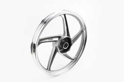 Диск задний литой 17x1,6 ALPHA/ACTIVE "лучи", серый тип 2 (ось 12мм), ACTIVE, YQ-320316