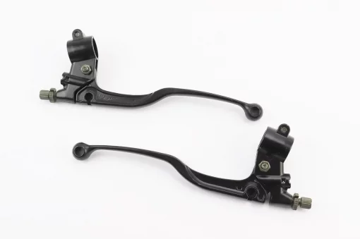 Важелі керма к-кт з кріпленням під дзеркало (М10 права-ліва) МОТО CG/CB, тип 2, ЗЧ-МОТО, YQ-337123