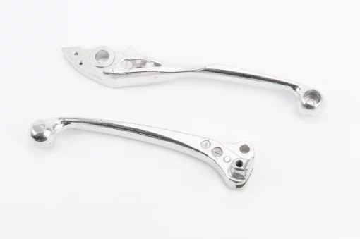 Важелі керма к-кт (правий диск гальмо) Honda AF20, хром тип 1, YQ-331081