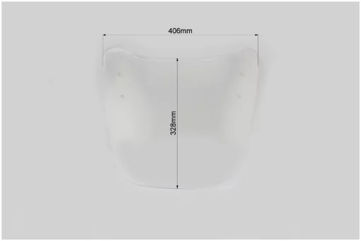 Скло вітрове 36,5х40,5см (2,8мм), РІЗНЕ, YQ-337225