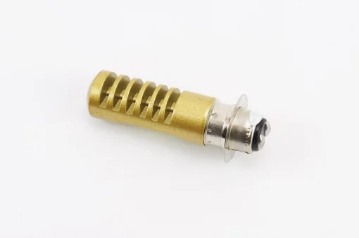 Лампа фары диодная LED-2 P15D-25-1, жёлтая, ЛАМПИ, YQ-354515