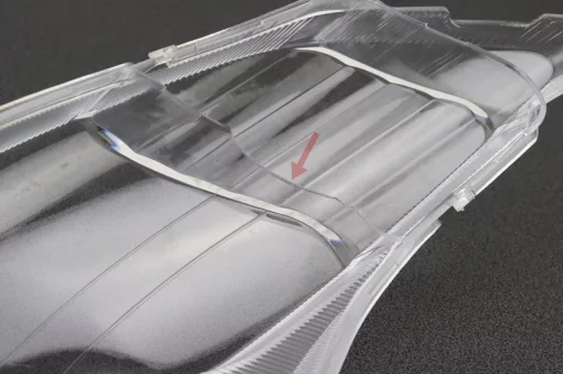 УЦІНКА ACTIVE Скло фари передньої (незначні сколи, відламані місцями внутрішні перегородки, (див. фото), ACTIVE, YQ-320489