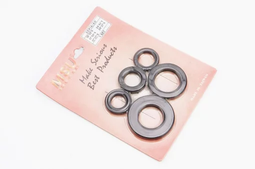 Сальники к-кт 5шт (15x25x5; 17x25x4; 17x27x6; 24x43x6; 25x37x6) двигателя, Suzuki Sepia, YQ-331152