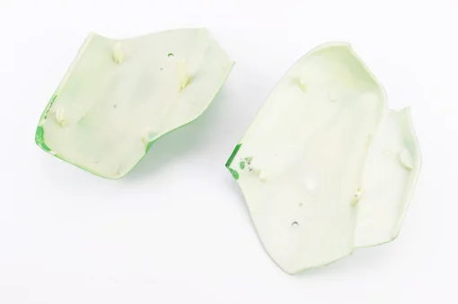 Пластик-вставки переднього крила ліва, права к-кт 2шт, зелений тип 2, ACTIVE, YQ-320544