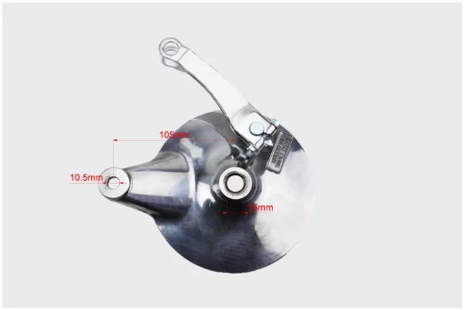 Панель тормозная задняя с колодками на литое колесо, LONCIN, YQ-321050