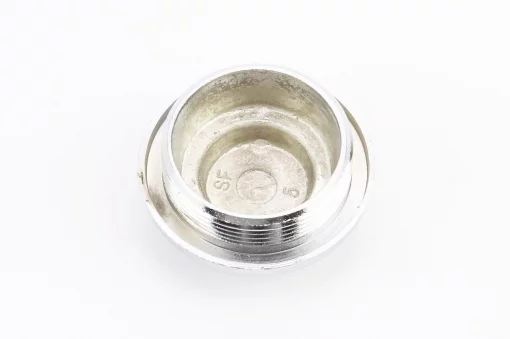 Крышка головки цилиндра где клапан СВ (резьба 35мм), хром, Viper-125-150J, YQ-321134