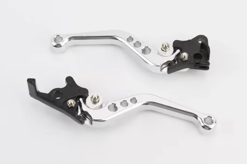 Рычаги руля к-кт TUNING с регулировкой нажатия (правый диск тормоз), серые, РІЗНЕ, YQ-354813