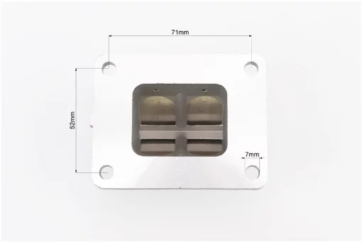 Клапан лепестковый карбюратора Yamaha DT125 2T (корпус металл), YQ-363108