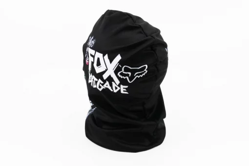 Подшлемник летний (балаклава) "FOX", чёрный (с рисунком) (YK-7706), мото ЕКІПІРУВАННЯ, YQ-337907