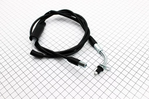 Трос газа Yamaha JOG MINT (наконечник с внутренней резьбой) (трос 160см; кожух 145см), YQ-331491