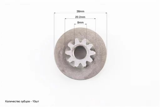 Храповик кикстартера Suzuki LET'S, к-кт 2 детали, YQ-347484