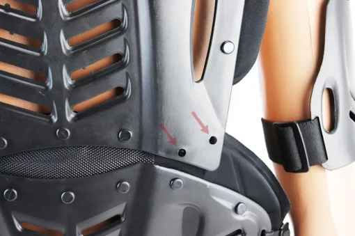 УЦЕНКА Жилет защитный "МОТОЧЕРЕПАХА" XL, чёрный (отсутствуют несколько заклёпок), УЦІНКА, YQ-355166