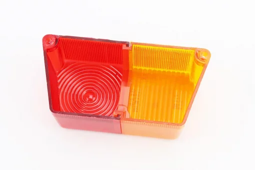 Стекло фонаря коляски заднее, красно-жёлтое, МТ, УРАЛ, К-750, YQ-341429