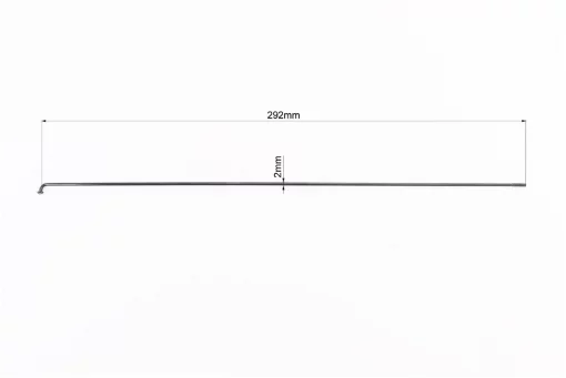Спица 14Gx292мм (100шт к-кт), чёрная, ВЕЛОЗАПЧАСТИНИ, YQ-403894