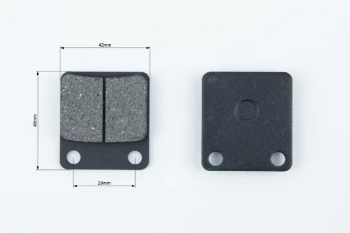 Гальмівні колодки (дискові) Honda DI050/Tact 50; DAELIM GZ50; SYM- Orbit 50; KYMCO- MXU 400 к-кт 2шт, ЗЧ-МОТО, YQ-363222