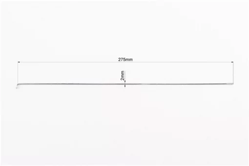 Спица 14Gx275мм (100шт к-кт), хром, ВЕЛОЗАПЧАСТИНИ, YQ-403903