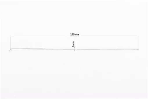 Спица 14Gx285мм (100шт к-кт), хром, ВЕЛОЗАПЧАСТИНИ, YQ-403905