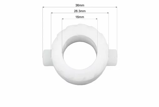 Шестерня спидометра (пластик) Yamaha APRIO/4JP/4LV тип 2, YQ-352410