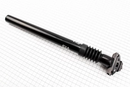 Труба-амортизатор сидения MTB 27,2х340мм алюминиевая, чёрная KSP-525, ВЕЛОЗАПЧАСТИНИ, YQ-403969