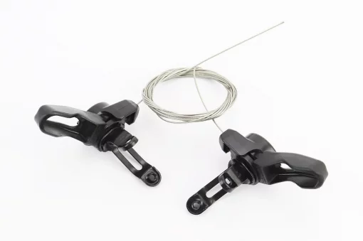 Переключатели (манетка) 3x7 скоростей, чёрные SL-TZ 20 (к-кт без болтов), ВЕЛОЗАПЧАСТИНИ, YQ-404070