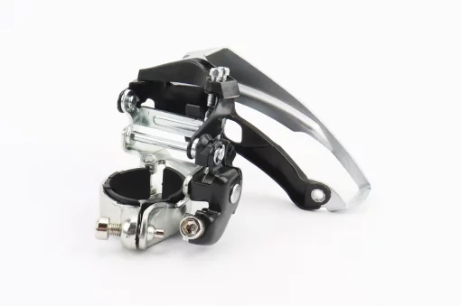 Перемикач ланцюга передній з універсальною тягою, кріпл. 31,8/34,9мм, під зірку 42T, FD-TY500, ВЕЛОЗАПЧАСТИНИ, YQ-404149