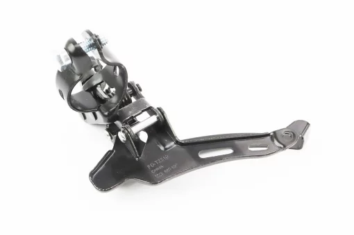 Перекидка цепи передняя с нижней тягой, крепл. 28,6мм, под звезду 48T, чёрная FD-TZ 510, ВЕЛОЗАПЧАСТИНИ, YQ-404199