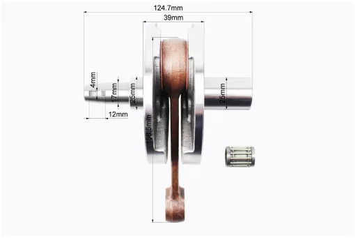 Коленвал лев./пр. (подшипник) (Юпитер), ІЖ, YQ-342074