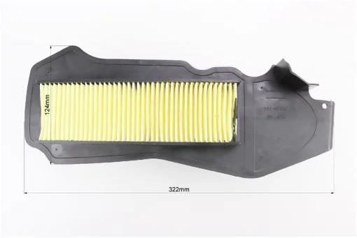 Фильтр-элемент воздушный (пластик) Honda AF67/68 "длинный/узкий-322x124мм", YQ-352694