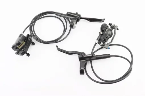 Гальмо Disk-brake гідравлічне переднє 800мм (F180мм)+заднє 1400мм (F180/R160мм), чорне BR-MT200, ВЕЛОЗАПЧАСТИНИ, YQ-404260