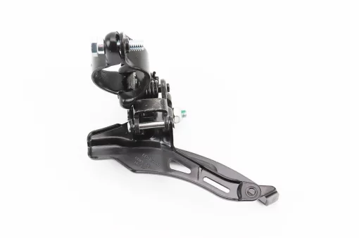 Перекидка цепи передняя с верхней тягой, крепл. 28,6мм, под звезду 42Т, чёрная FD-TZ 500, ВЕЛОЗАПЧАСТИНИ, YQ-404278