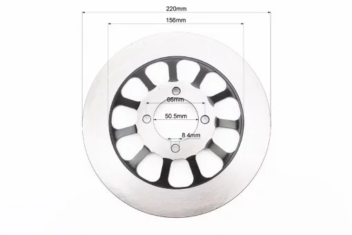 Диск гальмівний 18x1,6, Viper-125-150J, YQ-356238