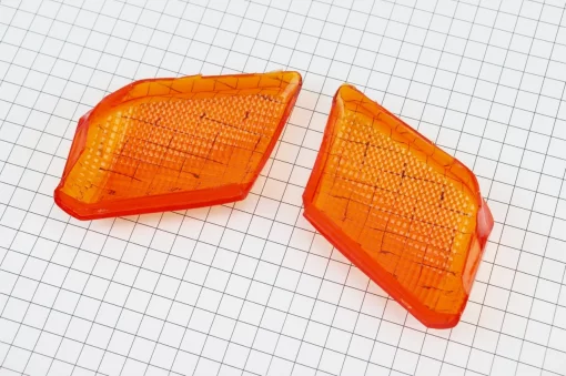 Yamaha JOG ARTISTIC "стекло" поворотников задних к-кт 2шт, жёлтые, пластик-J, YQ-329019