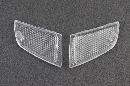 Honda DIO AF-18 "стекло" поворотников передних к-кт 2шт, прозрачные, пластик-J, YQ-329027