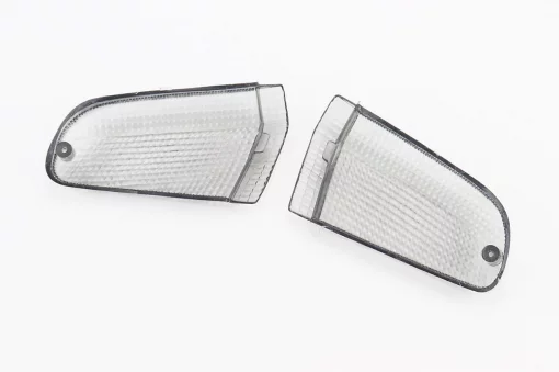 Honda LEAD AF-20 "стекло" поворотников передних к-кт 2шт, тонированные, пластик-J, YQ-329028