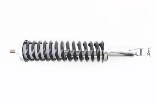 Амортизатор коляски 300мм*d52мм (втулка 10мм/резьба М10мм), чёрный, белая втулка, ІЖ, YQ-342305