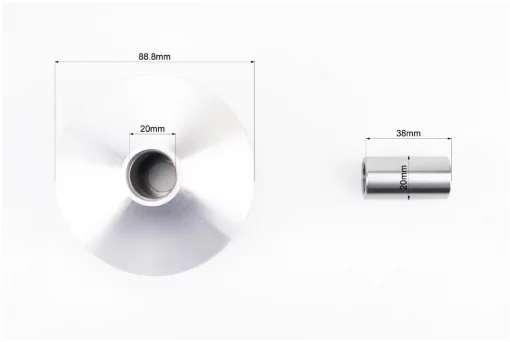Варіатор передній к-кт Suzuki LET'S+втулка (внутрішня щока 14мм), YQ-347815