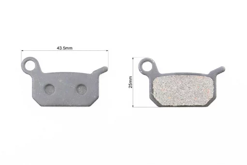 Гальмівні колодки Disk-brake (Formula 4Racing/B4, 4-piston O2, 2-piston B4), чорні YL-1017, ВЕЛОЗАПЧАСТИНИ, YQ-406045